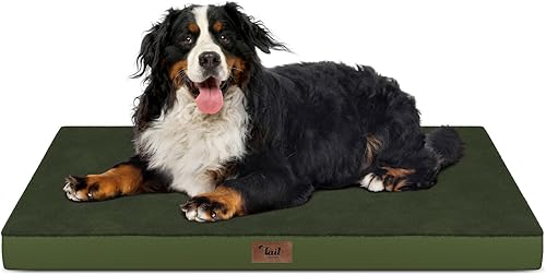 Miniatura 141 de Cama Ortopédica para Perros de Exterior para Perros Medianos y Gatos, Tapete Plano Impermeable para Mascotas con Espuma de Caja de Huevos y Funda