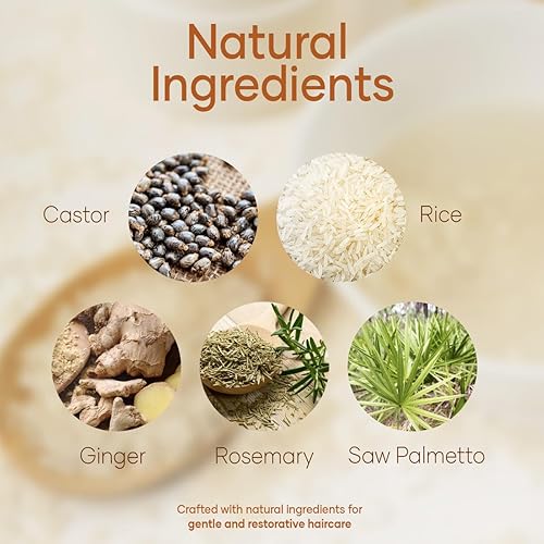 Miniatura 4 de MYSTÉRE BEAUTÉ Spray de agua de arroz para el crecimiento del cabello, suero antiadelgazamiento para el crecimiento del cabello para hombres y