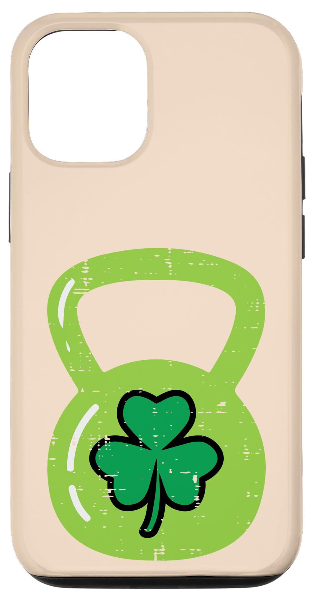 iPhone 15 St Patricks Kettlebell Gym Saint Pattys Workout Men Women Case
