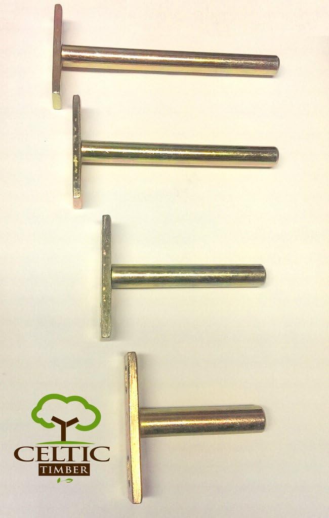 Celtic Timber Floating Shelf Concealed Hidden TType Bracket (115mm