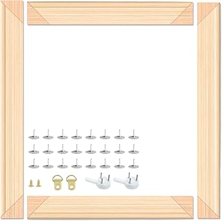 Falling in Art 16x20 Inch DIY Canvas Stretcher Bars, Canvas Framing Kit, Wood Stretcher Frames for Oil Paintings, Paint by Numbers, and Posters