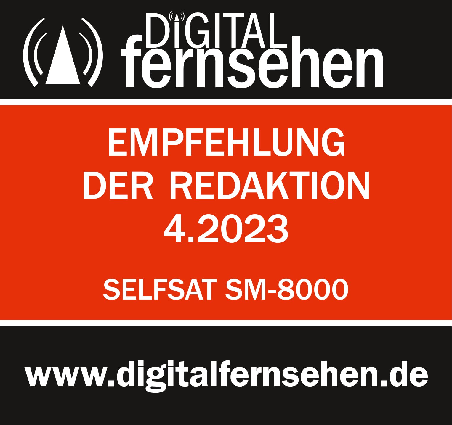 Selfsat SM 8000 Camping Satfinder HD DVB-S + DVB-S2 8PSK SAT Messgerät EU