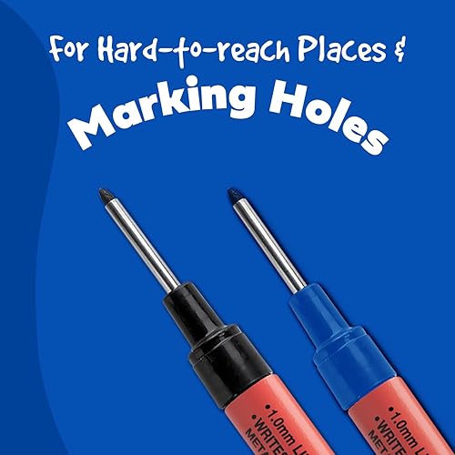 Miniatura 5 de Artline EKPR-LNM Professional Series Marcadores de punta larga  Permanentes  Marcado de agujeros profundos  Inspecciones  Difícil de alcanzar  Punta