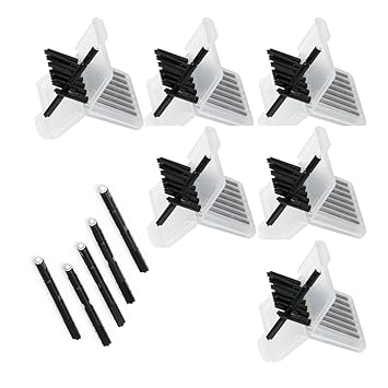 VATS 48 Pieces Phonak Cerustop Hearing aid Wax Guards (1.3mm) Replacement Wax Filters for Phonak, Unitron, Resound, Beltone, Widex Hearing aids - 6 Packs