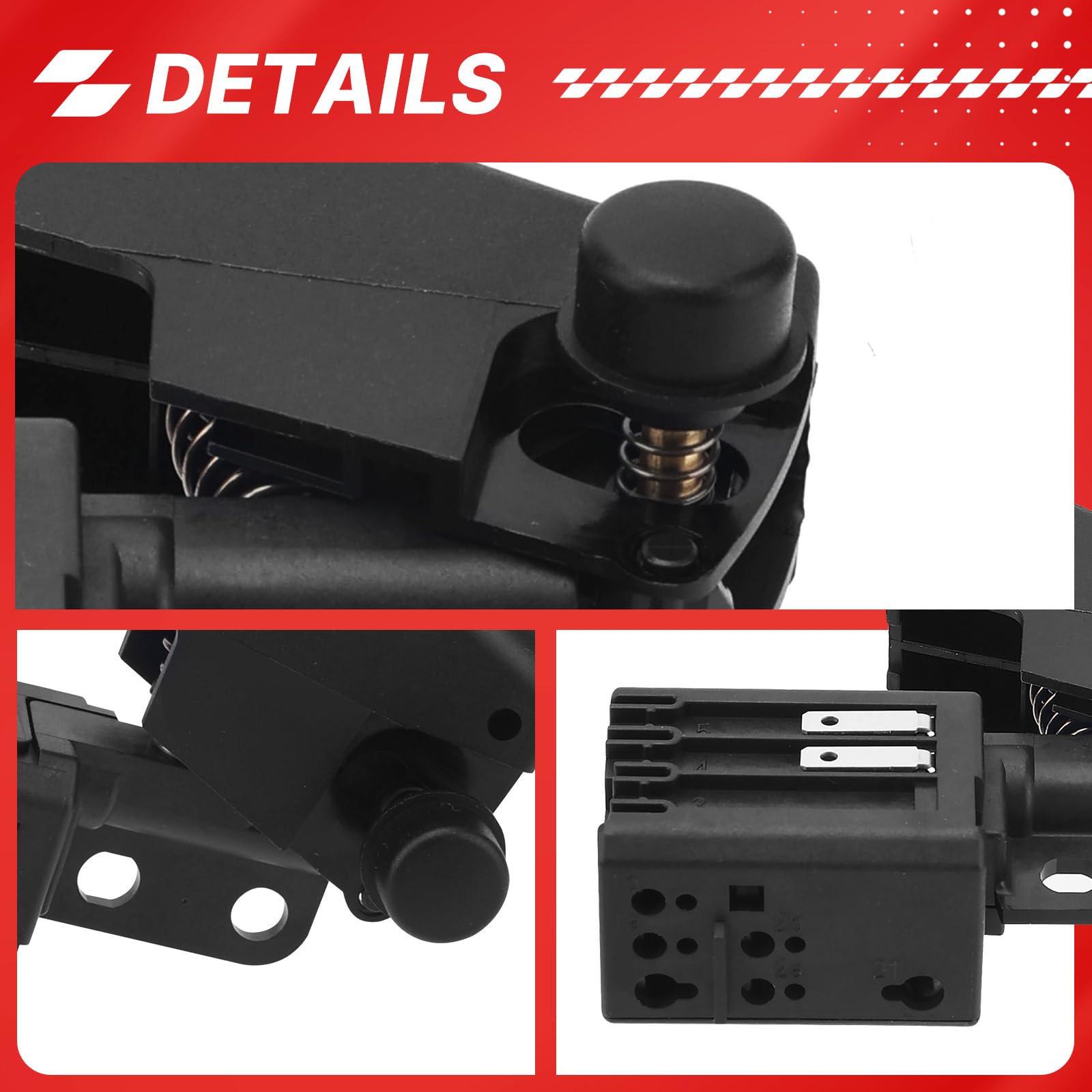 N024326 - Interruptor pulidor de repuesto para interruptor pulidor DeWalt DWP849, DWP849X, DWP849X-AR, DWP849X-B2, DWP849X-B3, DWP849X-BR