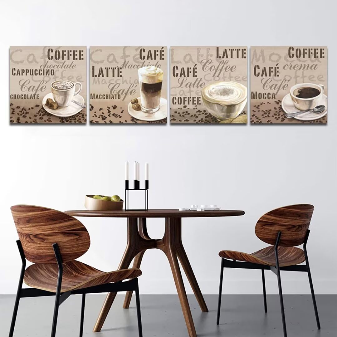 Amazon.co.jp: Fikyike カフェ用コーヒーウォールアート 壁装飾