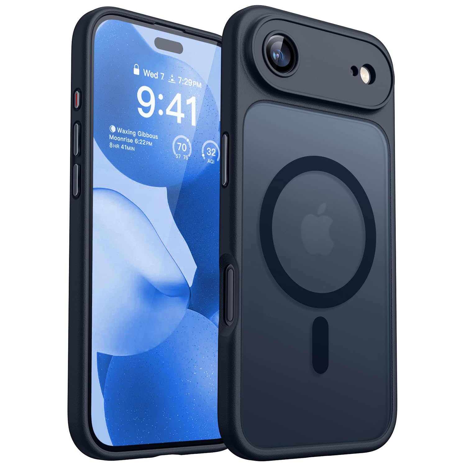 TORRAS Ostand Q3 Air iPhone 17 Pro Max Hoesje MagSafe 360° Kickstand Oranje TORRAS Ostand Q3 Air iPhone 17 Pro Max Hoesje MagSafe 360° Kickstand Oranje