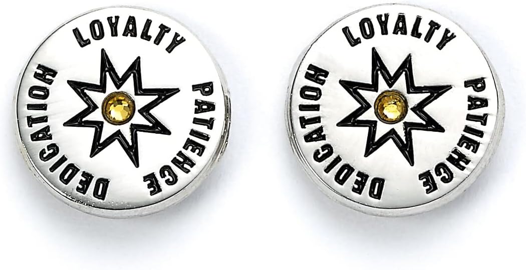 Official Harry Potter Hufflepuff Set of 3 Stud Earrings