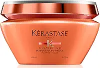 Kérastase Discipline Masque Oléo-Relax, Máscara Capilar de Hidratação Para Cabelos com Frizz e Volume, Redução de Volume e Ação Antifrizz 24h, com Complexo Morpho-Huiles, 200ml
