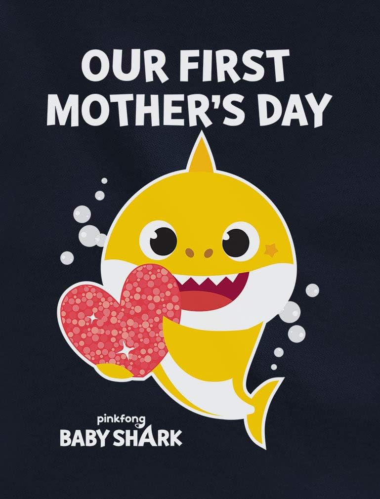 Tstars 1st Mothers Day Baby Shark Doo Doo Doo Outfit Mom Gifts Baby Boy Girl Bodysuit Our 1st Mother's Day