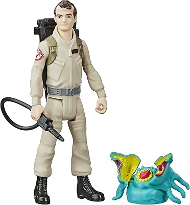 Ghostbusters Hasbro Fright Features Peter Venkman Figure with Interactive Ghost Figure and Accessory, Toys for Kids Ages 4 and Up E97665X0