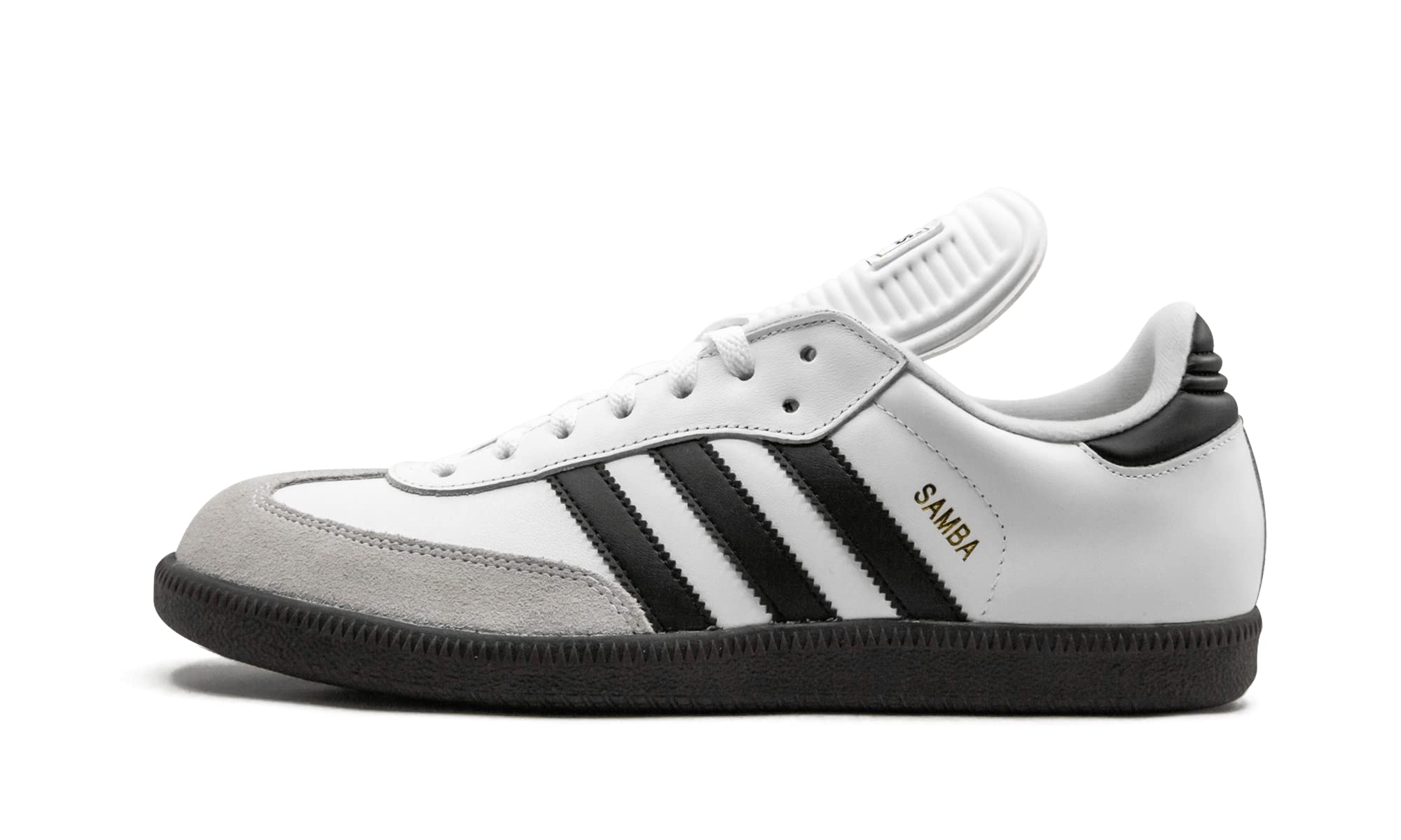 adidas Samba zapatilla clásica de interior. Zapatilla de fútbol, Blanco (negro, blanco (Run White/Black/Run White)), 11.5 D(M) US