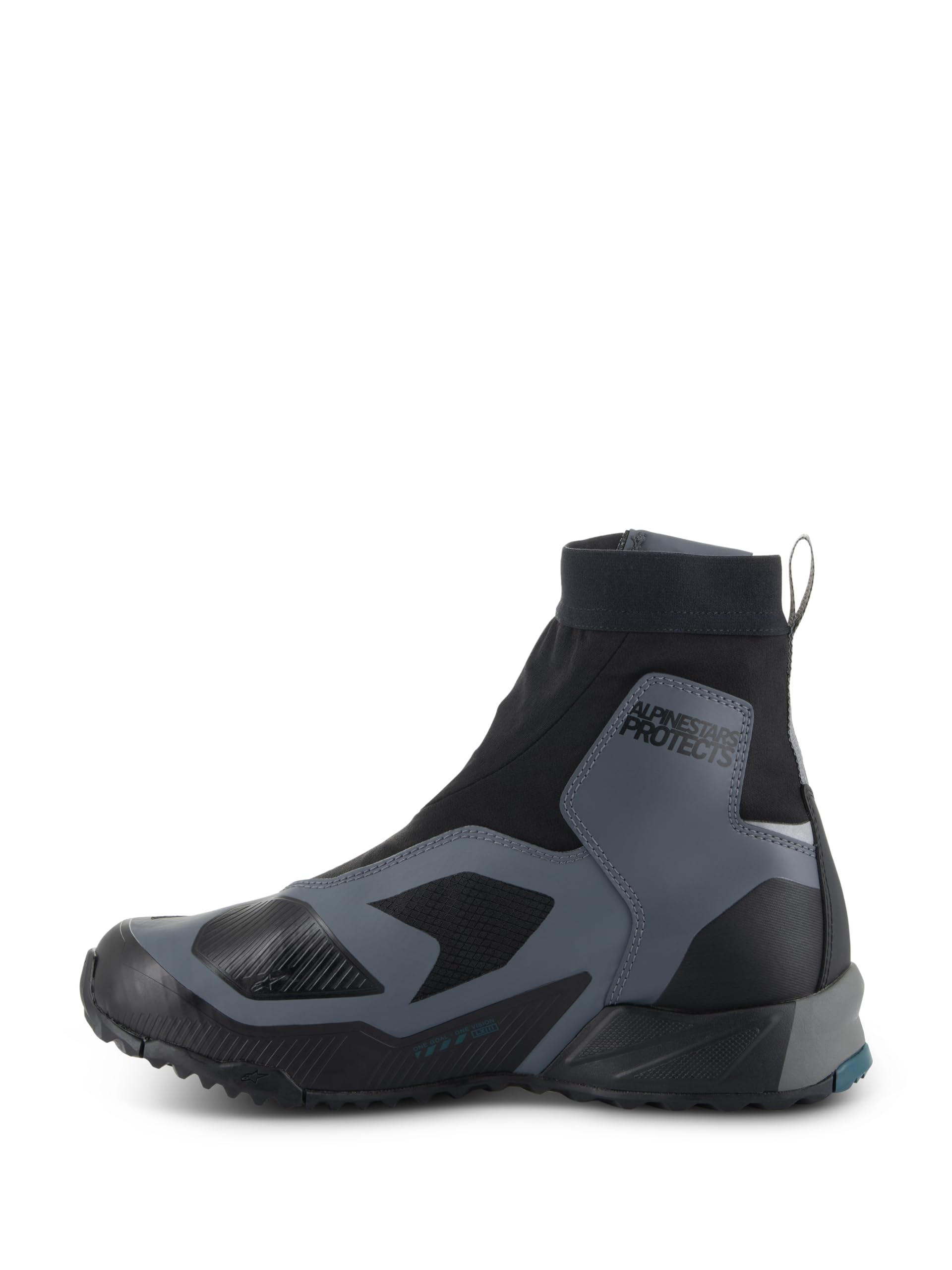 Alpinestars CR-8 Gore-Tex chaussures de moto imperméables, schwarz/grau/rot, 12.5