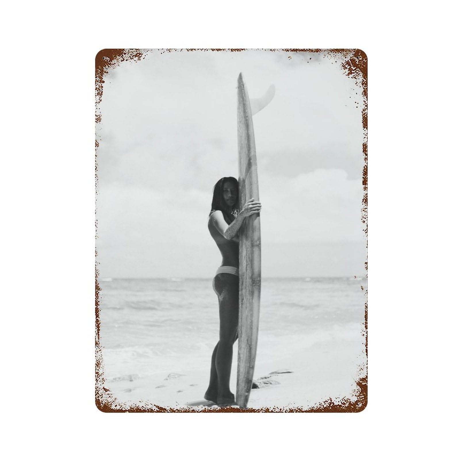 xiaoxiaoshen Vintage Beach Surfer (7) Wall Decor Art Metal Tin Poster Modern Home Decor Art Home Bar Shop Decorations Vintage Sign 40x30cm