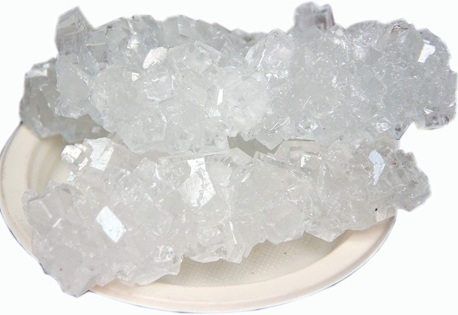 OKHLI MUSAL BRAND Diwali Sale Organic Dhaga Mishri (500g) Rock Sugar, Thread Mishri Crystal, Dhaga mishri crystal, Patika Bellam, Rock Sugar, Khadi Sakar, Kuja Misri Great Indian Festival