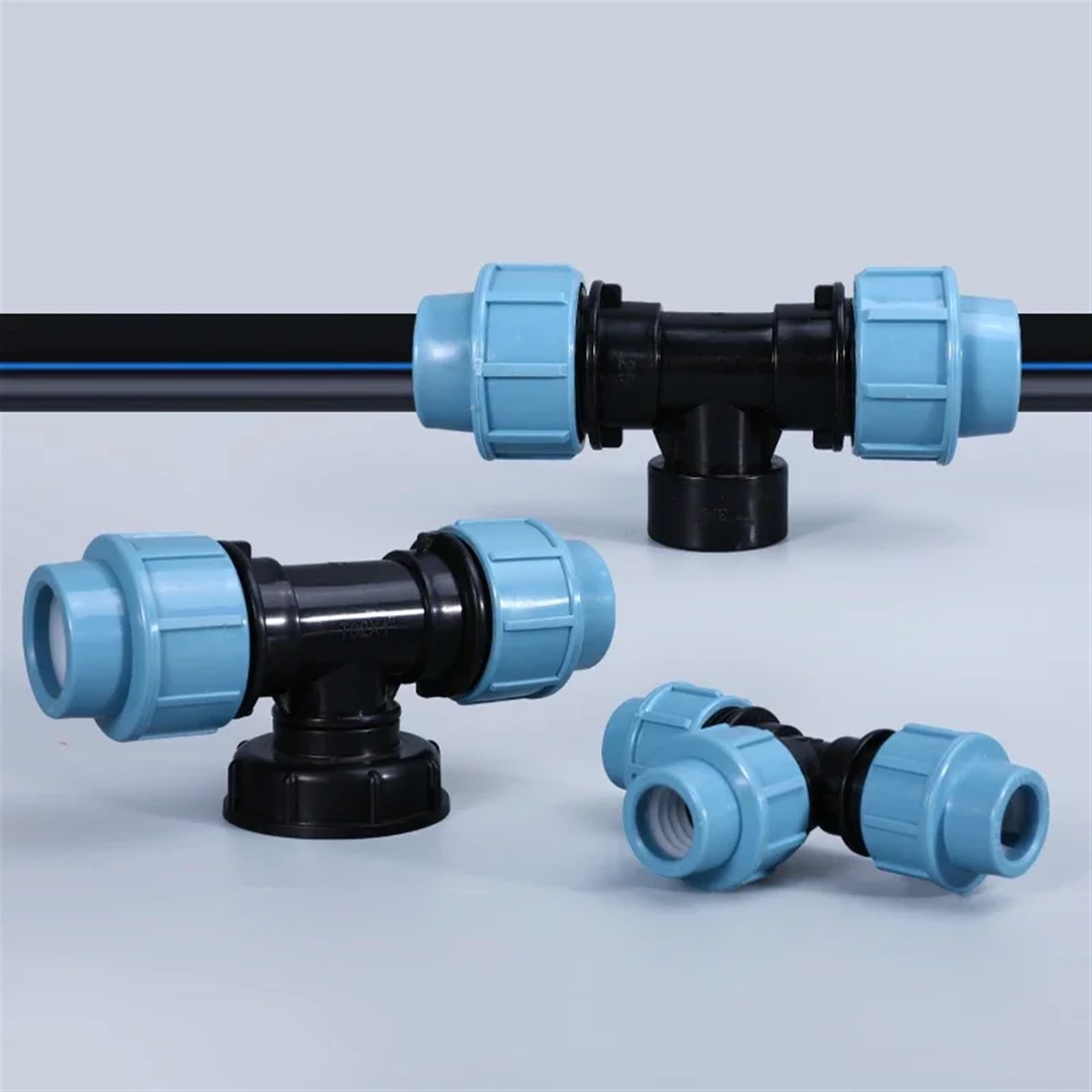 Adapter do zbiornika IBC, nasadka adaptera IBC, Adapter do zbiornika IBC, różne rozmiary, gwint gruby, kolanko, prosty, wąż, ogrodu, plastik(Elbow Pipe,DN25(32MM))