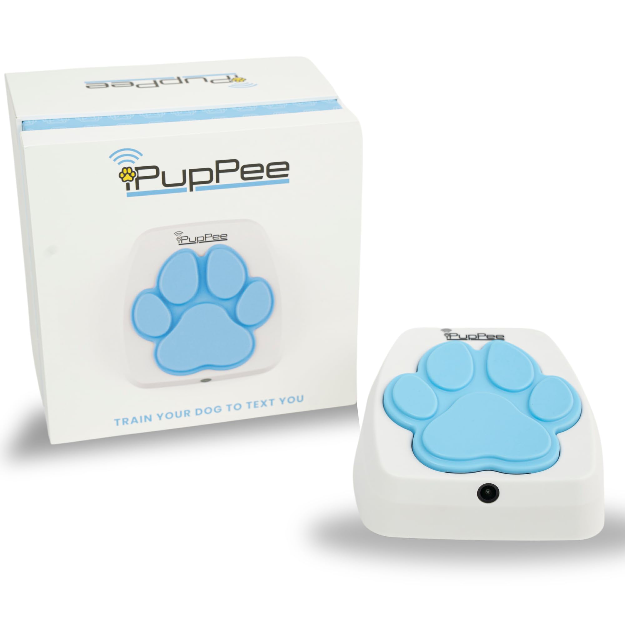 iPupPee: Dog Potty Training Talking Button & Service Dog Medical Alert System. Instant Notifications. 24/7 Live Camera. 2-Way Speaker. iOS & Android