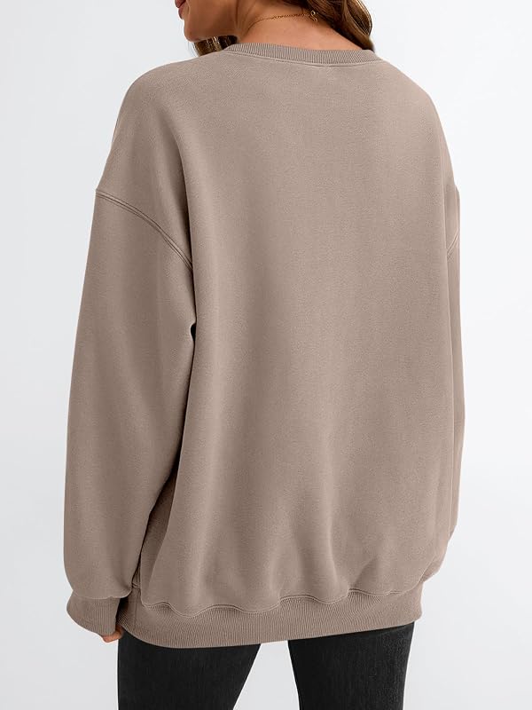 EFAN Womens Sweatshirts Oversized Crewneck Y2K Fleece Hoodies image 4