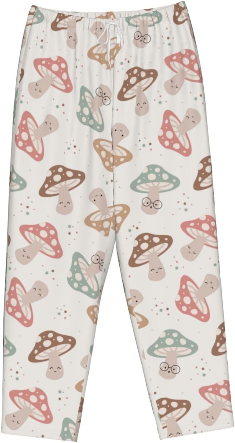 Dujiea Women's Pajama Pants With Pockets, Sleepwear Stretch Drawstring Lounge Bottoms Wide Leg Comfy Sleep Pj Bottoms Women - Image 6