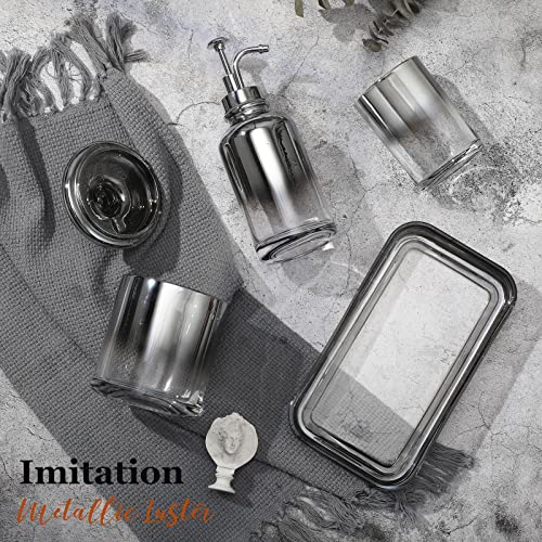 Lewondr Set di Accessori da Bagno, Kit di