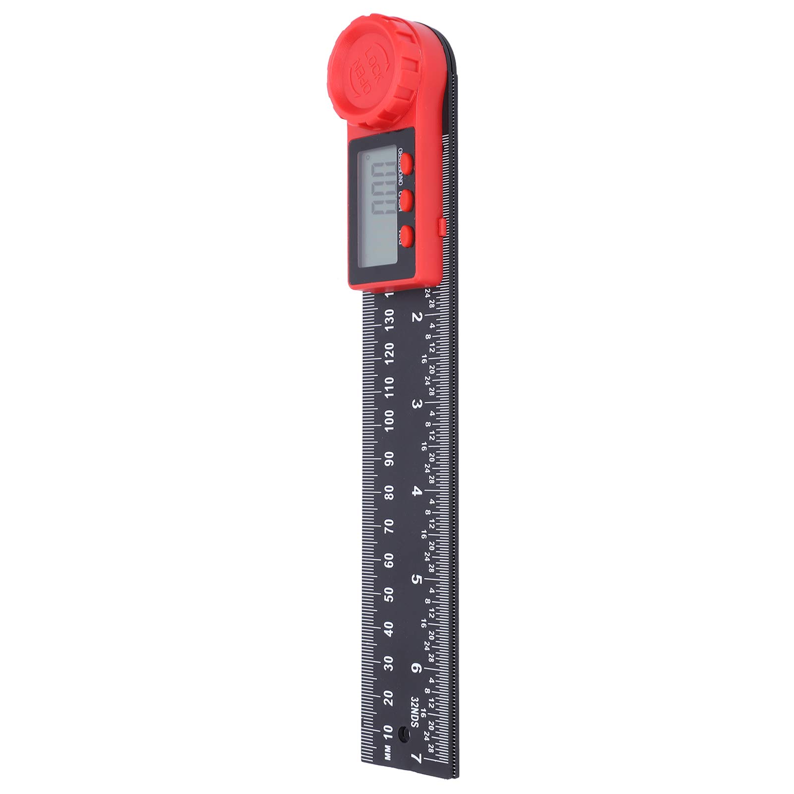 Produktbild von Digitaler Winkelmesser 2-in-1 – 200 Mm, 360°, Hold-Funktion, Großes LCD, Für Holz- Und Heimwerkerarbeiten