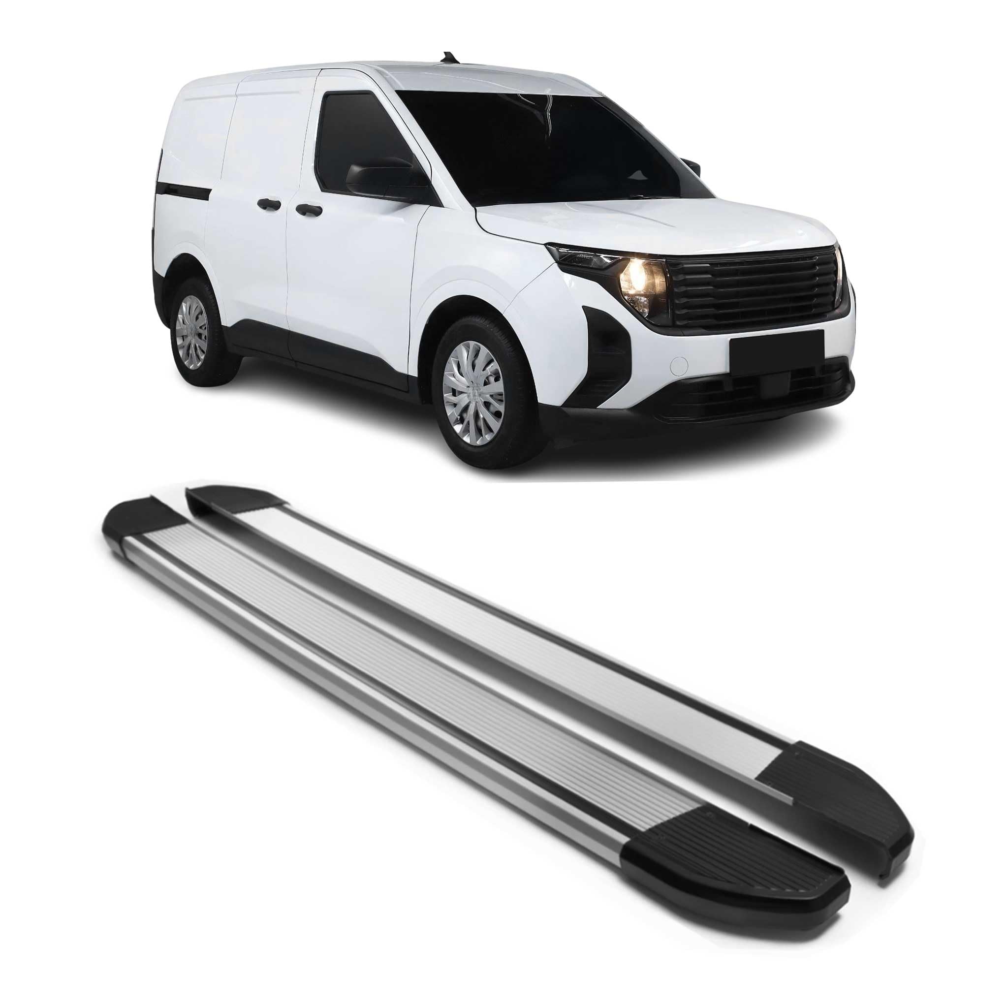 Coppia Spazzole Tergicristallo In Gomma Per Ford Tourneo Courier (da 04-2014 In Poi) – 9 Attacchi Inclusi - 5