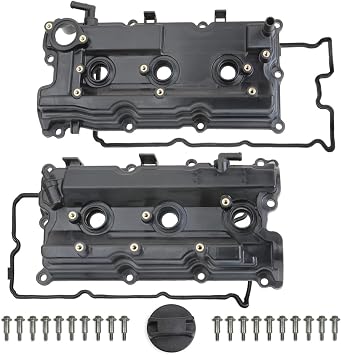 132645W500 132645W501 Engine Valve Cover Compatible with Nissan Pathfinder Compatible with Infiniti QX4 3.5L 2002-2004