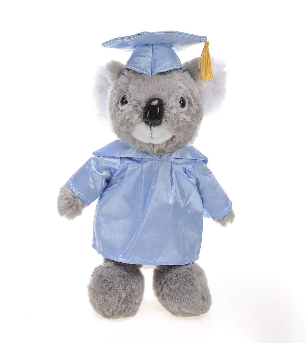Plushland Koala Plush Stuffed Animal Toys 12 Inch Present Gifts for Graduation Day, Personalized Text, Name or Your School Logo on Gown, Best for Any