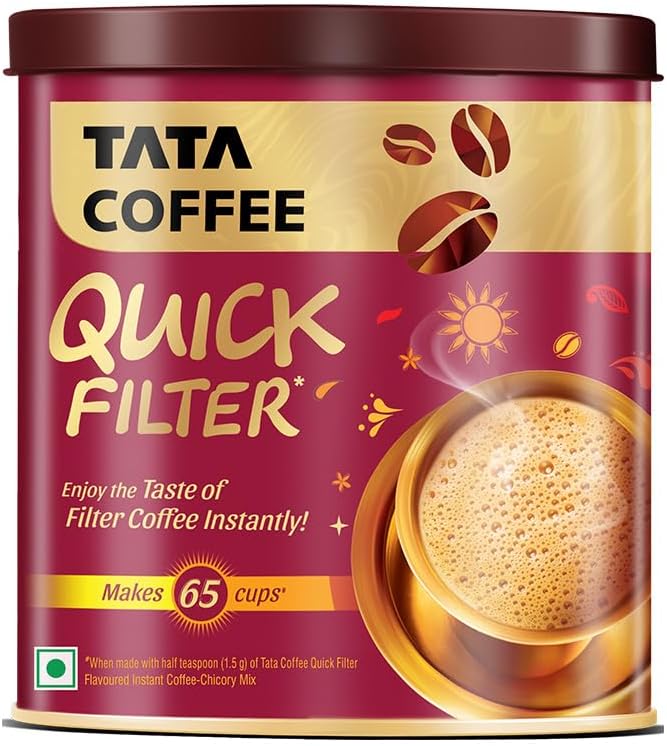 TATA COFFEE GRAND Quick Filter 100g, Tin