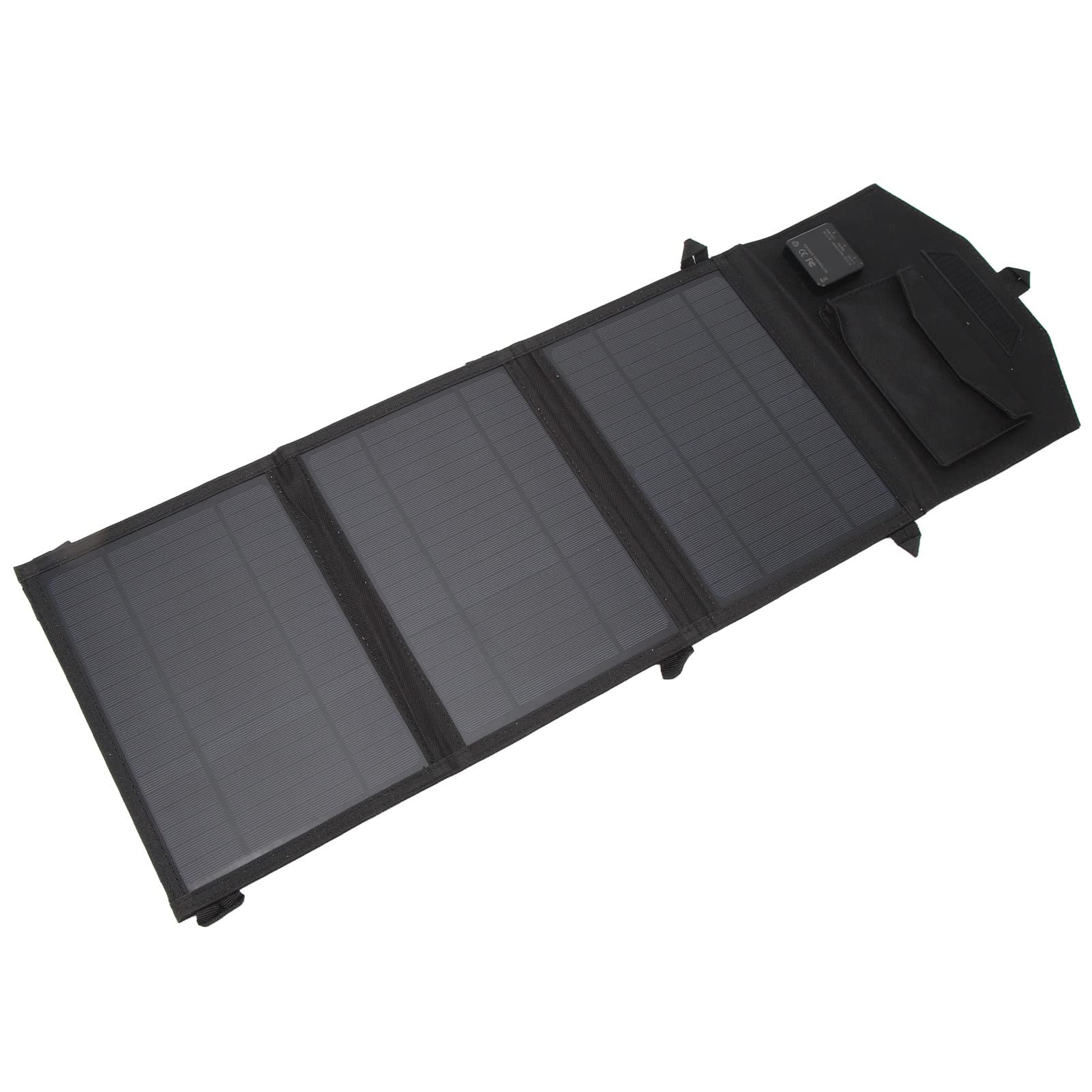 Portable Solar Panel Charger, Solar Charger 21w Foldable Solar Panel 3 Fold 5v Solar Phone Charger for USB Devices and DC Devices, Solar Chargers