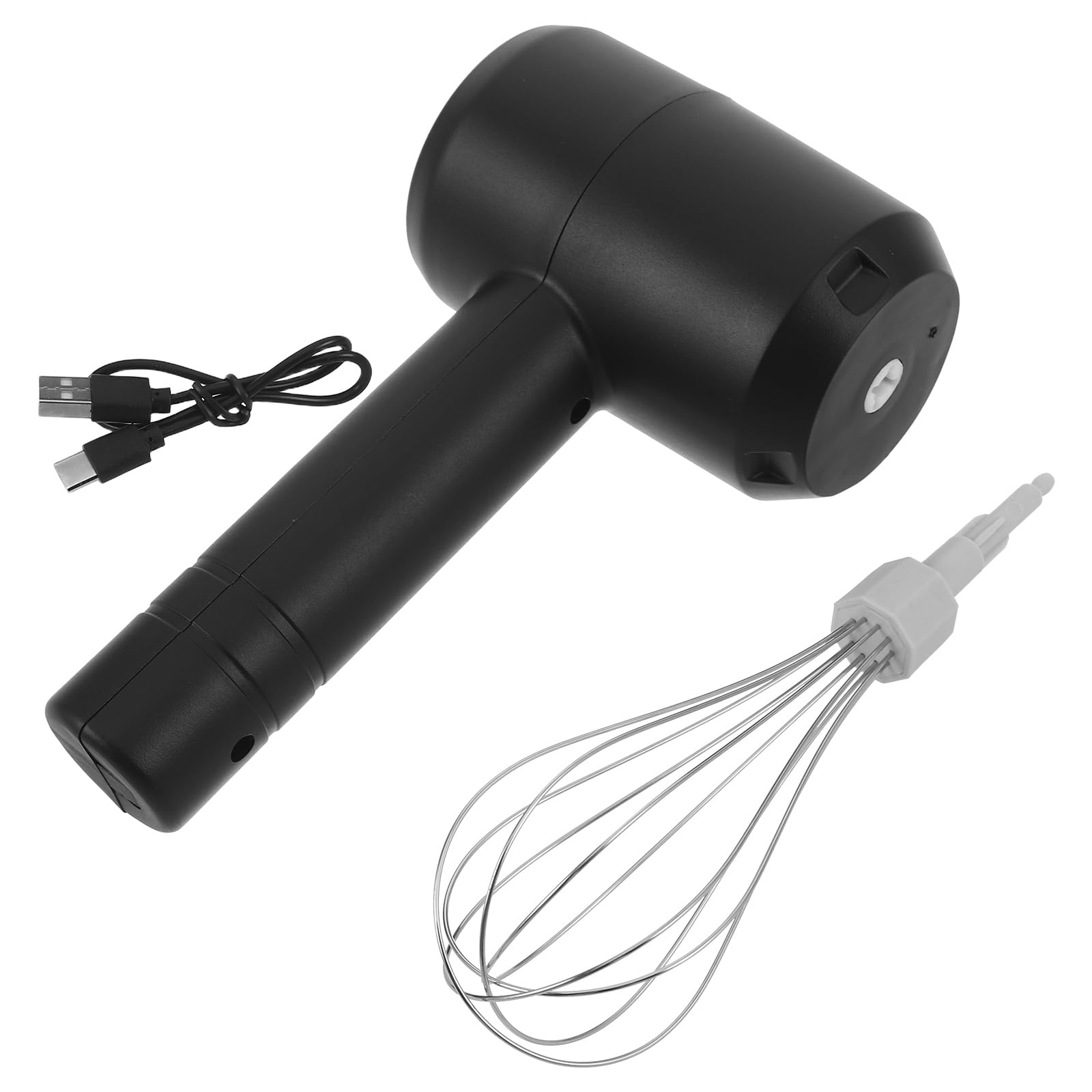 Mipcase Miscelatore Elettrico per Tinture per Chioma 20W Ricaricabile senza Fili Frusta Automatica per Uso Domestico e Salone Professionale