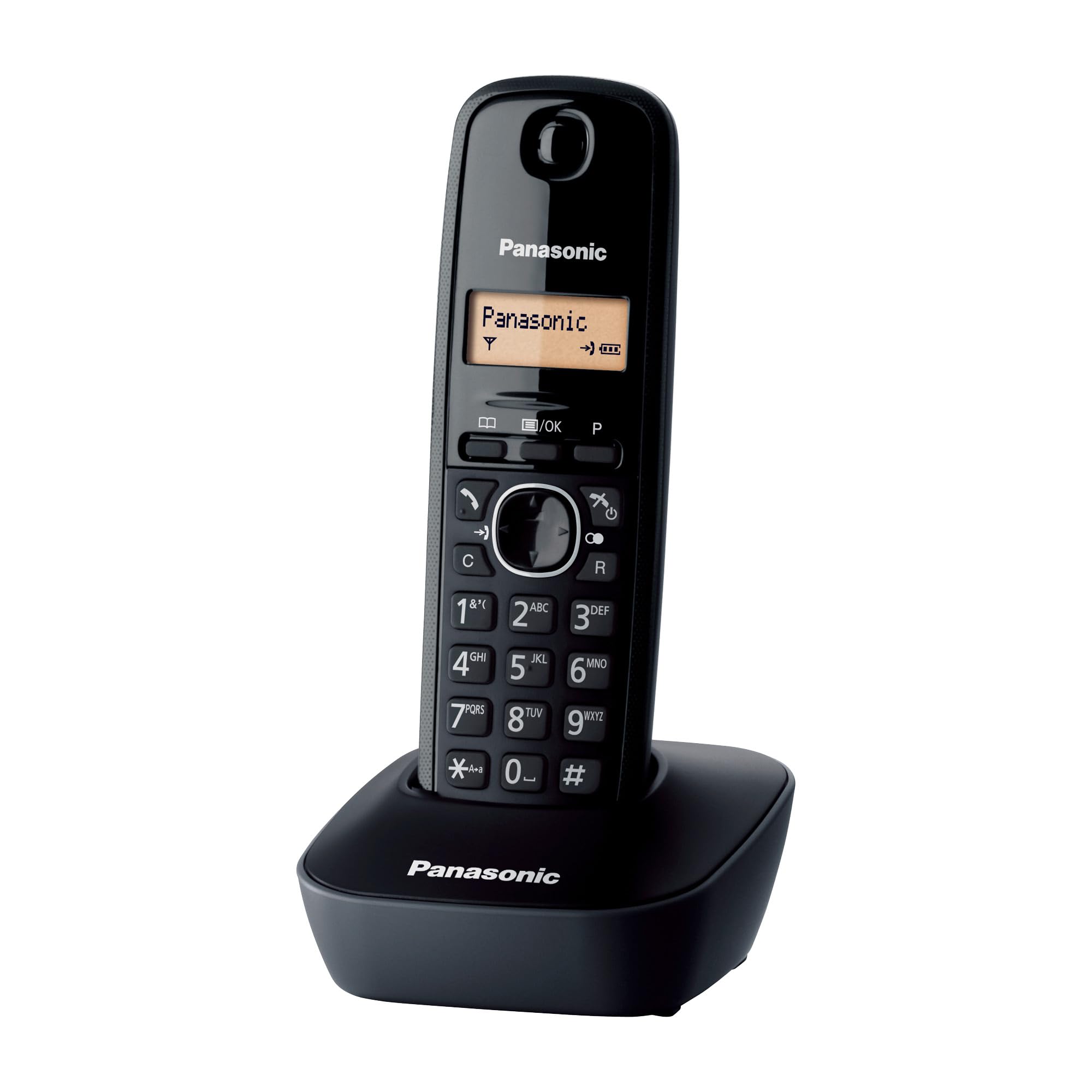 Teléfono Inalámbrico Panasonic KX-TG1611/ Negro