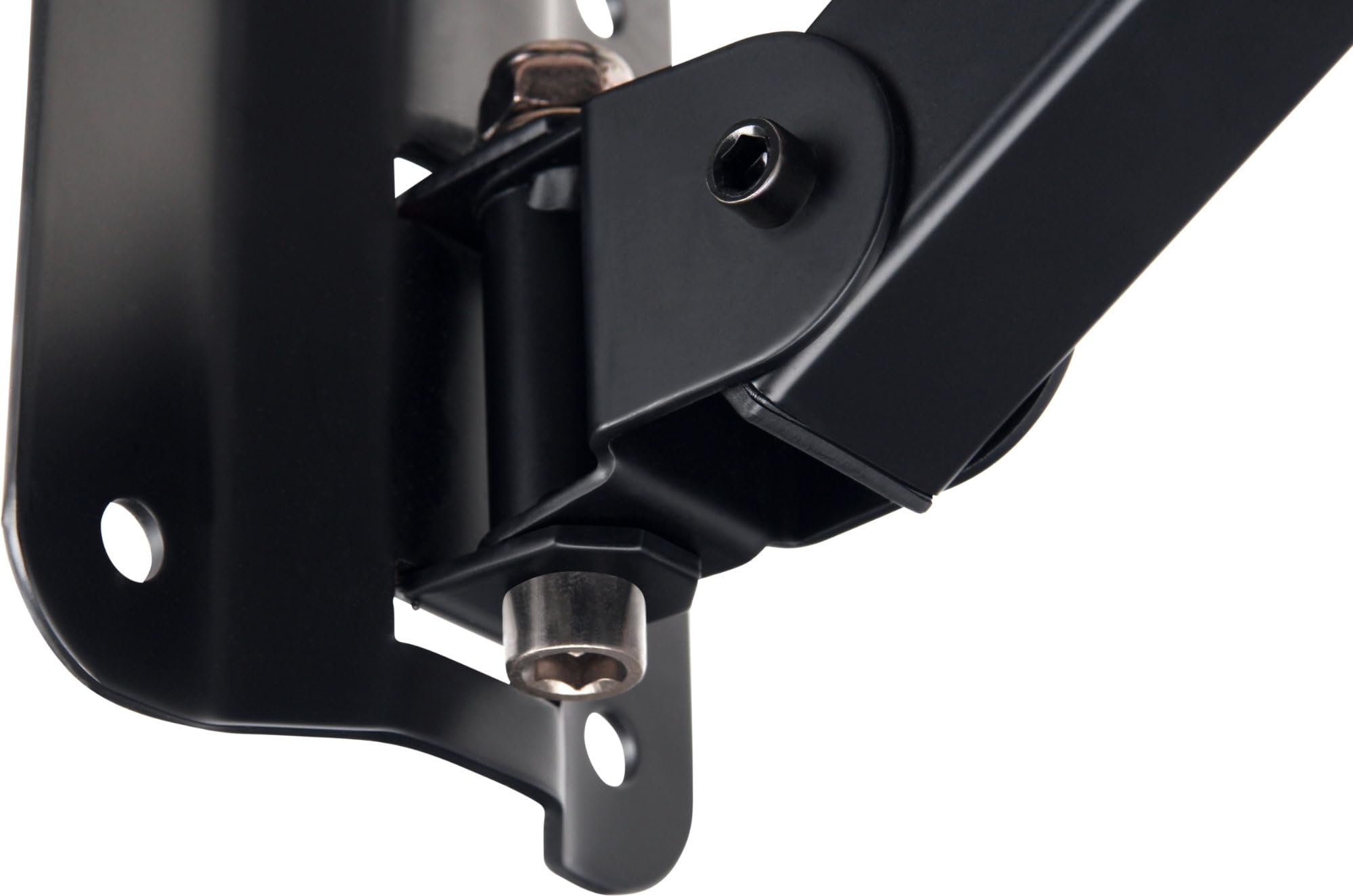 Pronomic 2X WSM-40 PA Lautsprecher Wandhalterung für PA-und HiFi-Boxen (für Lautsprecher bis max. 40 kg und 36mm Flansch, 5-stufig Verstellbarer Winkel, horizontal schwenkbar, stabil, Metall) schwarz