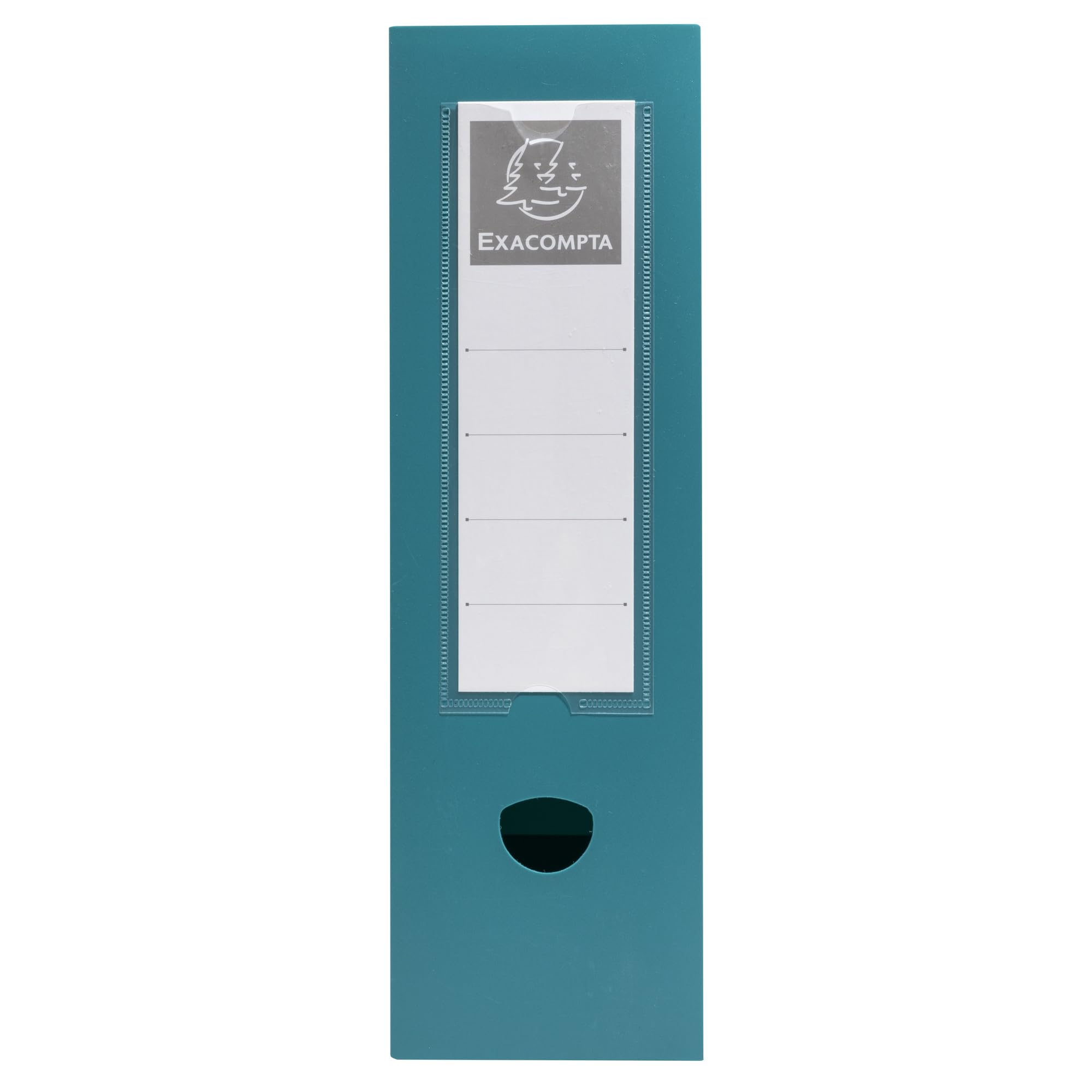 Exacompta - Réf. 89470E - Carton de 5 boîtes de classement avec fermeture à pression Skandi - en PP recyclé rigide - dos 10 cm - dim 25 x 33 cm - PP recyclé Skandi - pour A4 - couleurs assorrties