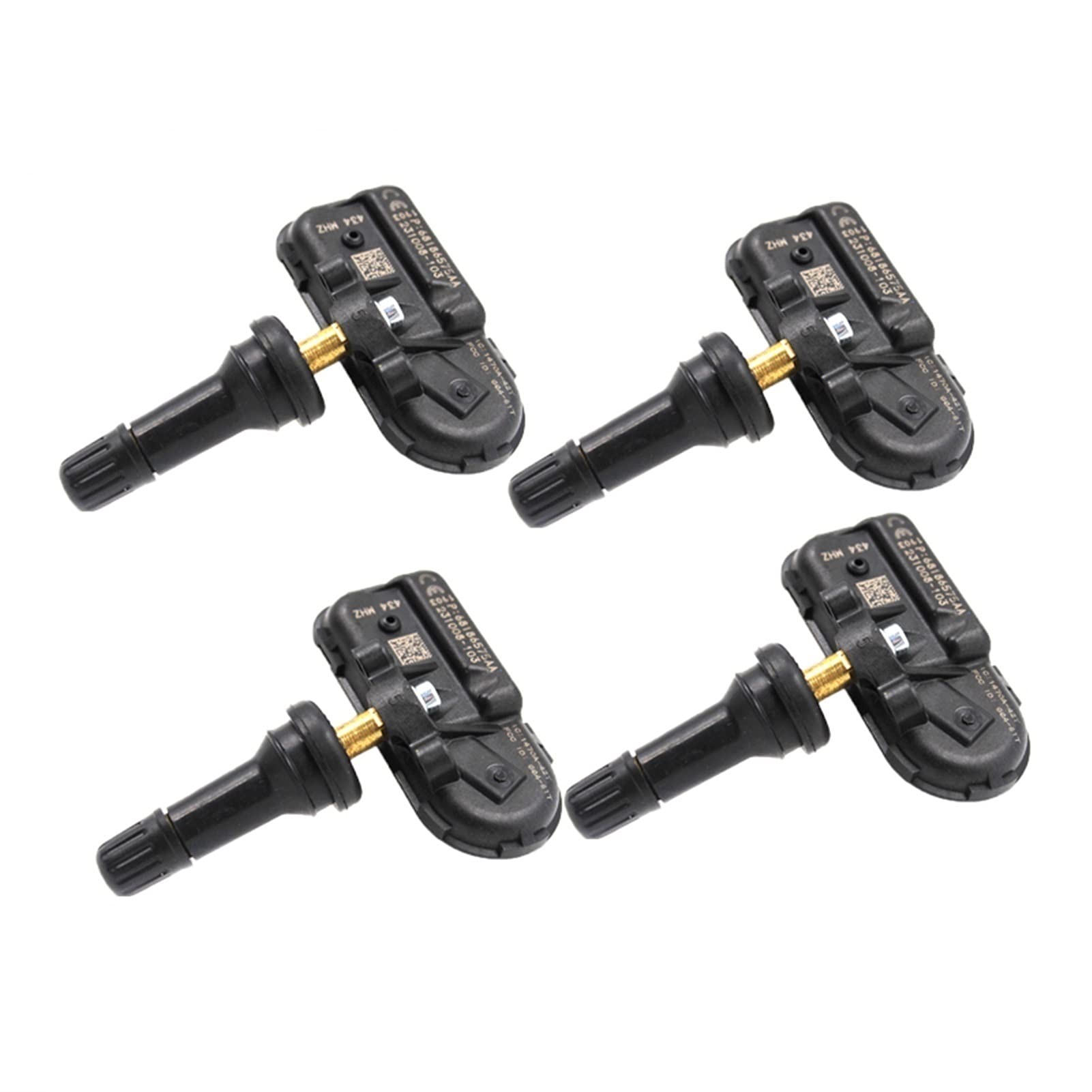 4 szt. Lot TPMS czujniki ciśnienia w oponach dla Chryslera dla Dodge RAM 68186575AA czujnik ciśnienia w oponach