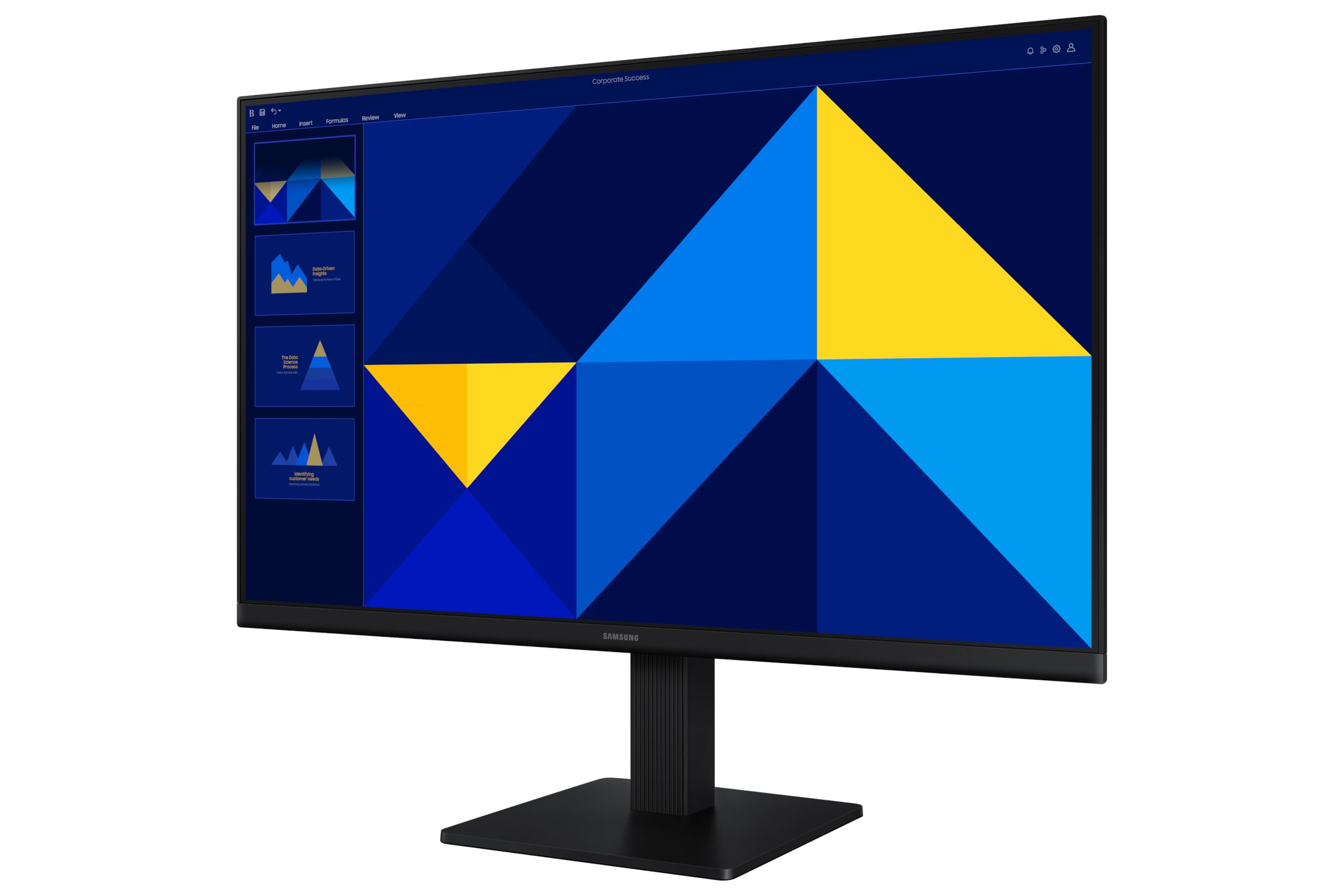 Samsung 24-inch FHD Flat Screen IPS Panel 5ms 100Hz Monitor with Eye-Saver Mode & Super Slim Design (LS24D300GANXZA) - [Canada Version] - 3