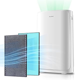 Air Purifiers for Home Large Room, AILINKE air purifier, 878 Sq Ft True HEPA Technology Filter Removal 99%+ for Pets Dander Smoke Odor Dust Pollen,Bedroom, Room, Office, Classroom