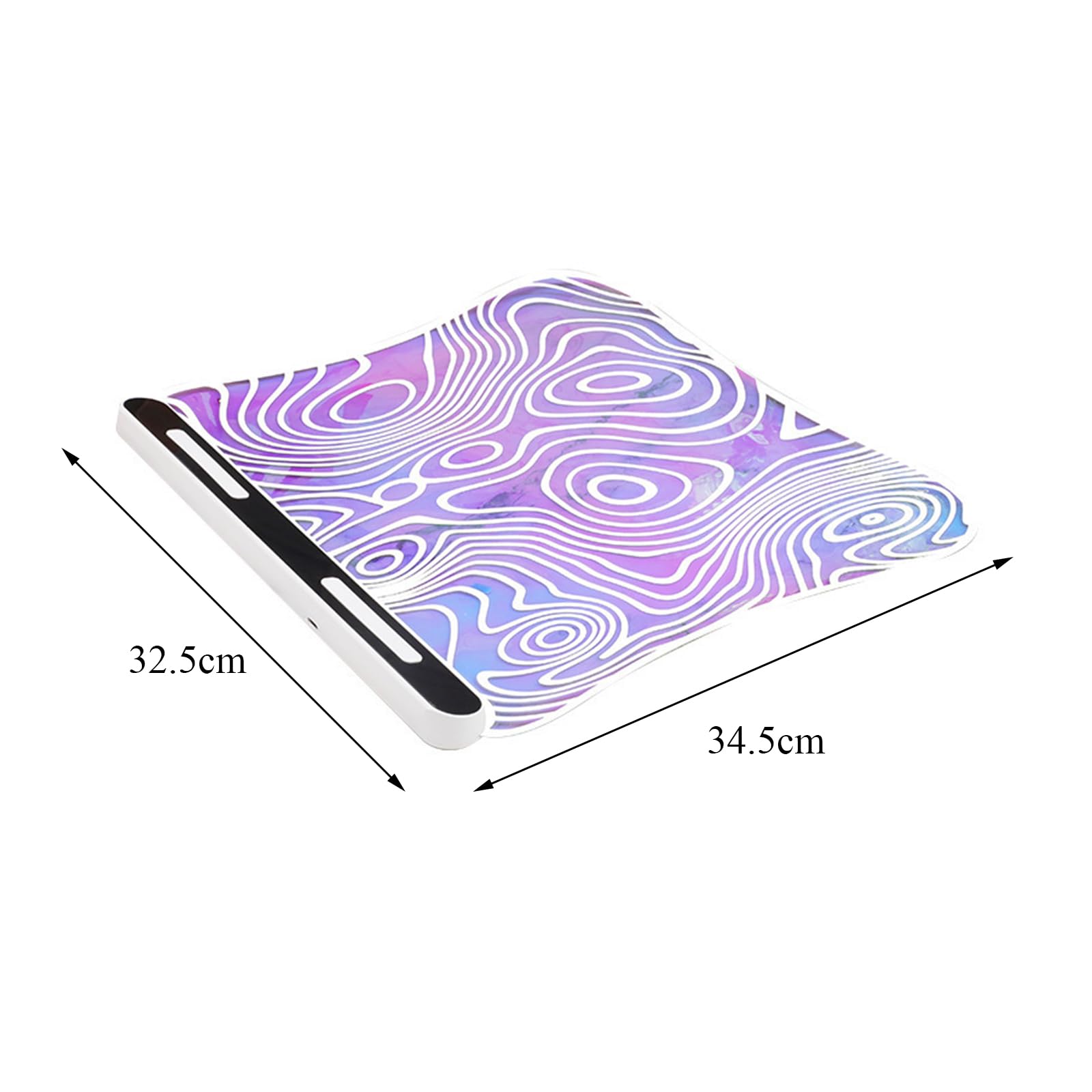 Tapis de massage intelligent pour les pieds - Stimulateur de pieds EMS pour relaxation musculaire des pieds et du mollet, soulagement de la fatigue, tapis de massage des pieds avec 6 modes et 18