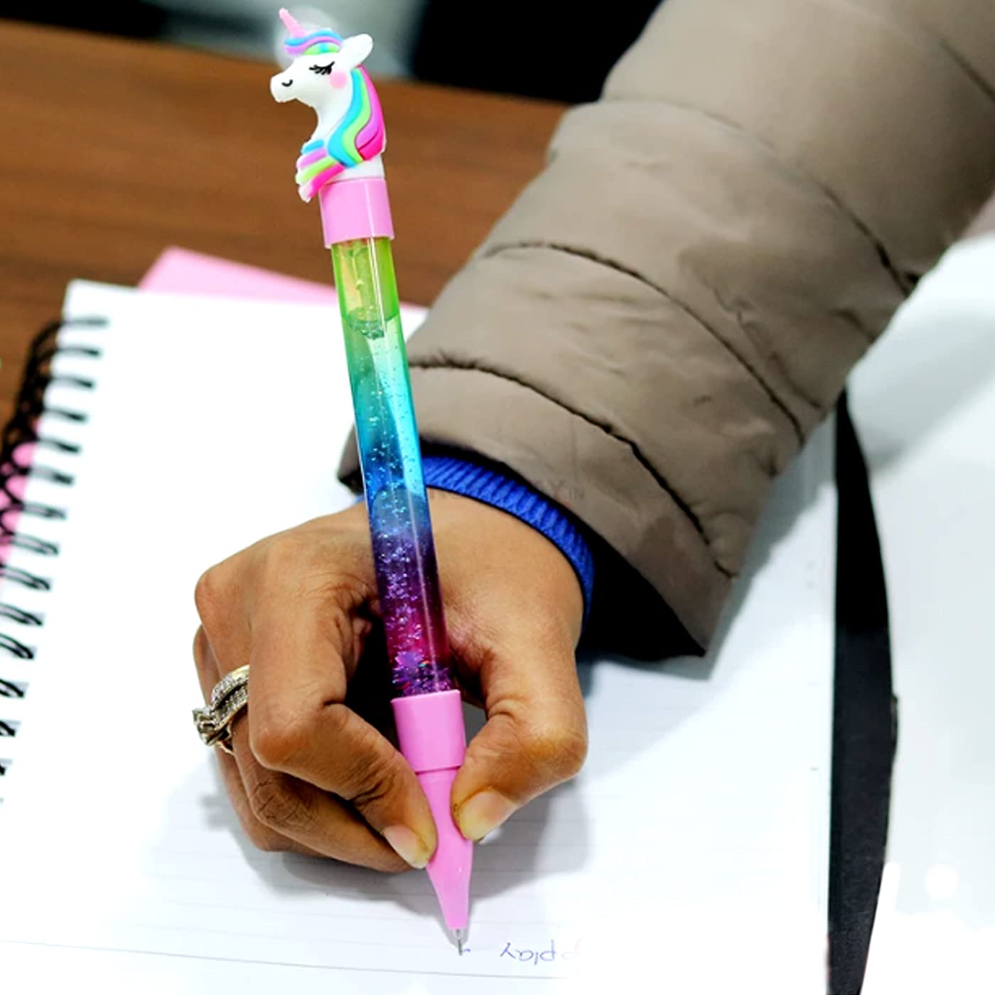 Buy Kabello Pcs Unicorn Glitter Gel Pen School Supply For Kids