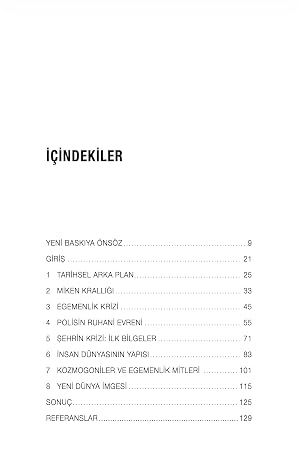 Yunan Düşüncesinin Kökenleri