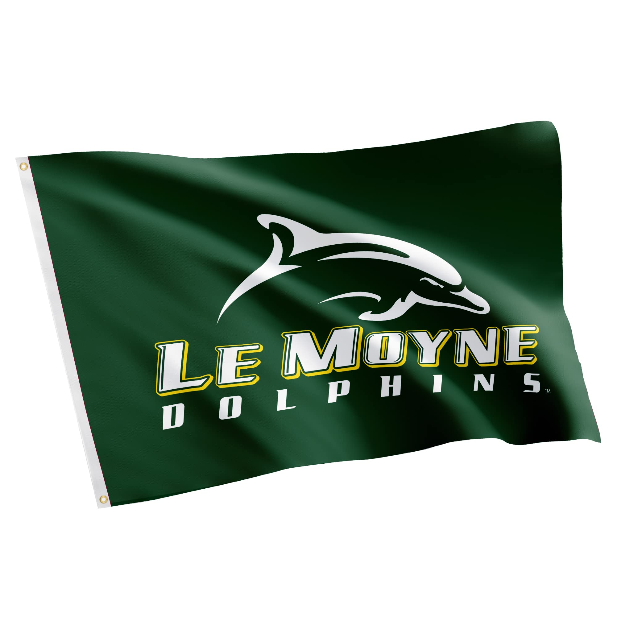Le Moyne College Gartenflagge Mit Delfin-Design – Doppelseitig Aus 100% Polyester | Für Fans & Alumni