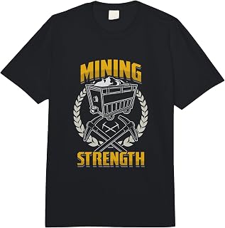 Necklace Pitman Miner Coal Mine Cabbage Mining Strength Comfort Colors Adult Heavyweight T-Shirt