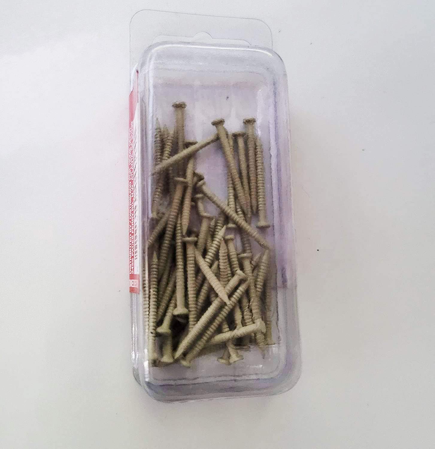 Everbilt Panel Paneling Nail 1 Inch - Ringshank (1 oz, Beige)