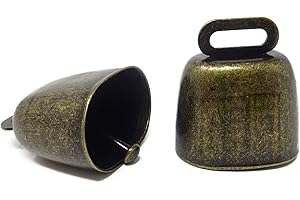 Honbay Goat Bells for Grazing, 2PCS