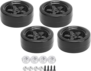 High Performance RC Rubber Tires for WPL D12 1/10 RC Car, RC Drift Tyres and RC Car Accessory