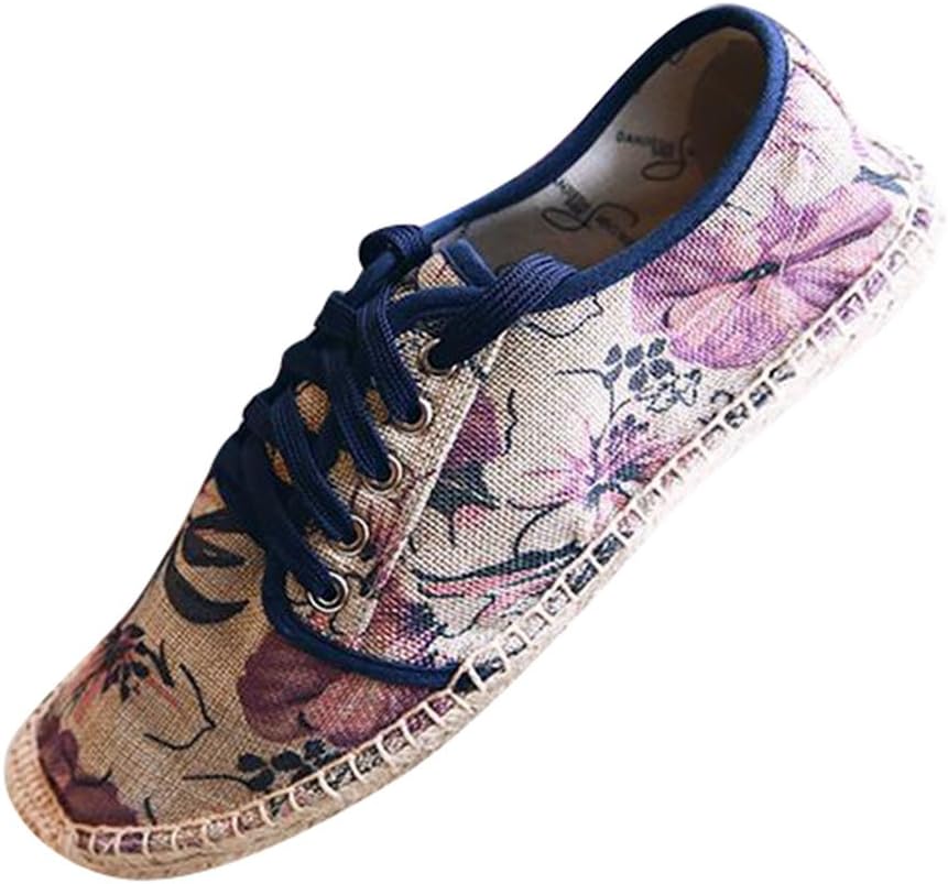 M&Catree Espadrilles Herren - Leichte Slip-On Slipper Aus Canvas