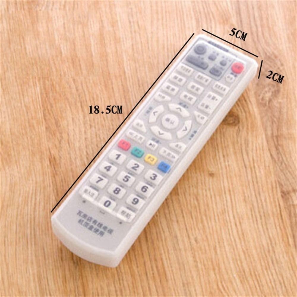 Custodia protettiva in silicone impermeabile per TV condizionatore d'aria, antiscivolo, impermeabile, antipolvere, custodia protettiva per telecomando (16 x 5 cm)