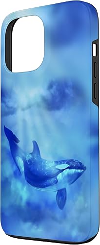 Miniatura 2 de Funda para iPhone 13 Pro Max Orca Sea Panda Bajo el Mar Ballena Asesina