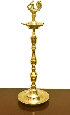 Oil Lamp, Brass Oil Lamp, Brass Deepak, Brass Diya Handcrafted & Traditionally Designed Brass Oil Lamp