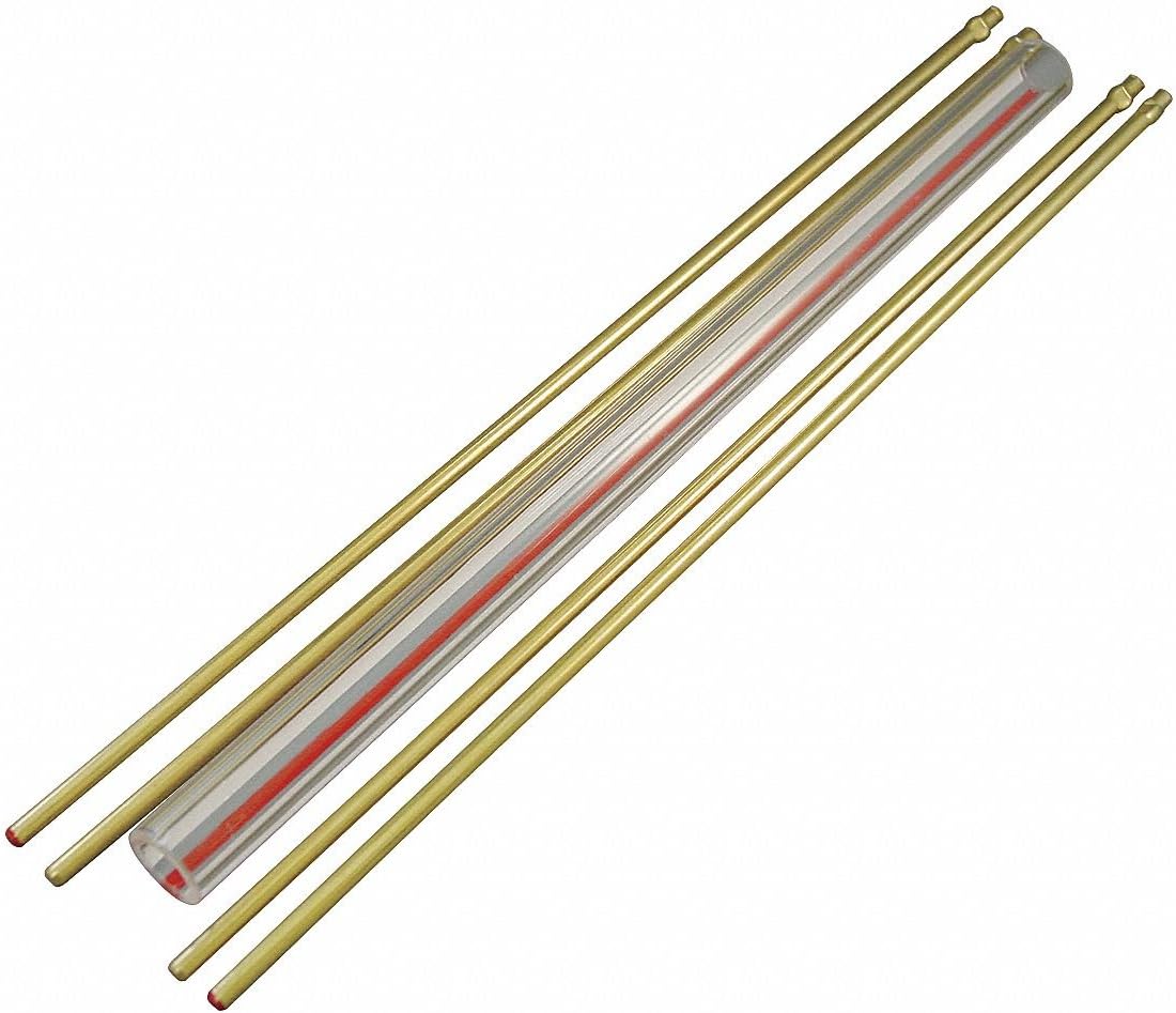 Penberthy Glass Rod Kit Red Line 3/4In Dia 24In L